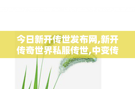 今日新开传世发布网,新开传奇世界私服传世,中变传奇sf发布网站,新开传奇世界私服传世