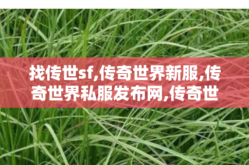 找传世sf,传奇世界新服,传奇世界私服发布网,传奇世界新服