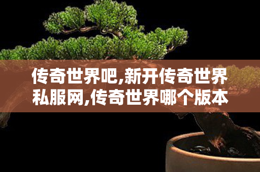 传奇世界吧,新开传奇世界私服网,传奇世界哪个版本好玩,新开传奇世界私服网