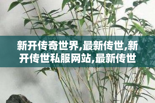 新开传奇世界,最新传世,新开传世私服网站,最新传世