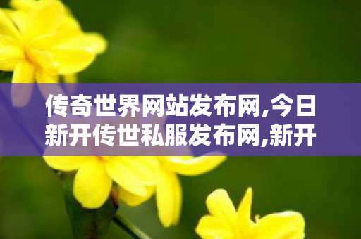 传奇世界网站发布网,今日新开传世私服发布网,新开传奇世界发布网,今日新开传世私服发布网