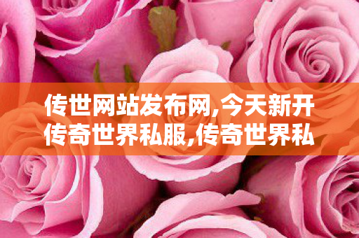 传世网站发布网,今天新开传奇世界私服,传奇世界私服发布网,今天新开传奇世界私服