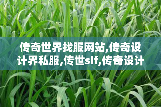 传奇世界找服网站,传奇设计界私服,传世sif,传奇设计界私服