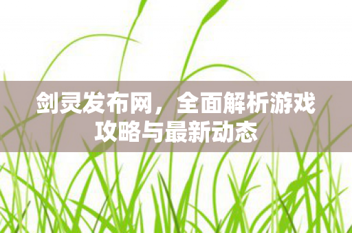 剑灵发布网，全面解析游戏攻略与最新动态