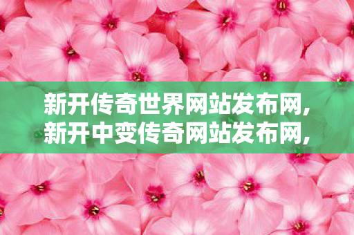 新开传奇世界网站发布网,新开中变传奇网站发布网,找传世网,新开中变传奇网站发布网