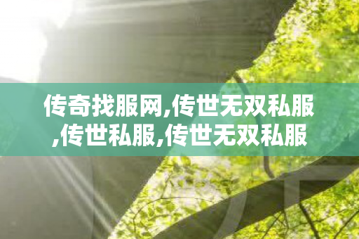 传奇找服网,传世无双私服,传世私服,传世无双私服