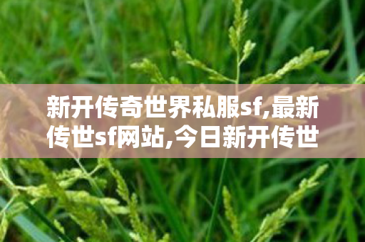 新开传奇世界私服sf,最新传世sf网站,今日新开传世私服网站,最新传世sf网站