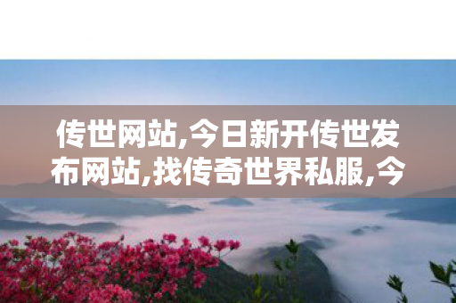传世网站,今日新开传世发布网站,找传奇世界私服,今日新开传世发布网站