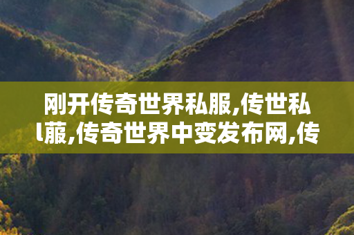 刚开传奇世界私服,传世私l菔,传奇世界中变发布网,传世私l菔