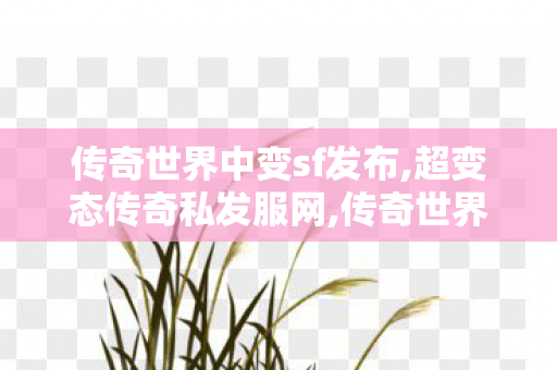传奇世界中变sf发布,超变态传奇私发服网,传奇世界私服,传世最新私服,超变态传奇私发服网