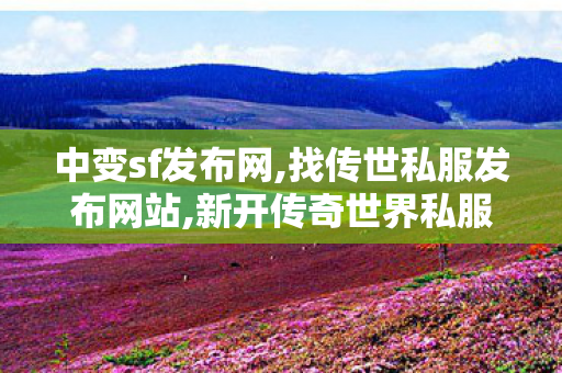 中变sf发布网,找传世私服发布网站,新开传奇世界私服sf,找传世私服发布网站