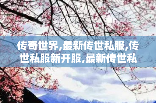 传奇世界,最新传世私服,传世私服新开服,最新传世私服