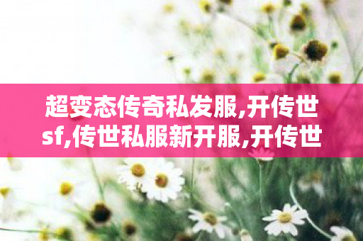 超变态传奇私发服,开传世sf,传世私服新开服,开传世sf