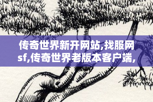 传奇世界新开网站,找服网sf,传奇世界老版本客户端,找服网sf