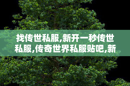 找传世私服,新开一秒传世私服,传奇世界私服贴吧,新开一秒传世私服