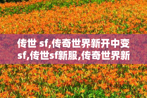 传世 sf,传奇世界新开中变sf,传世sf新服,传奇世界新开中变sf