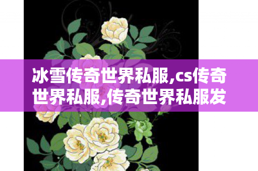 冰雪传奇世界私服,cs传奇世界私服,传奇世界私服发布网,cs传奇世界私服