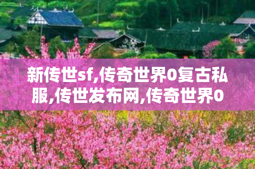 新传世sf,传奇世界0复古私服,传世发布网,传奇世界0复古私服