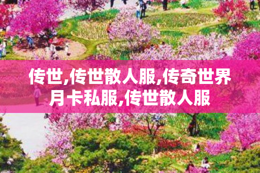 传世,传世散人服,传奇世界月卡私服,传世散人服
