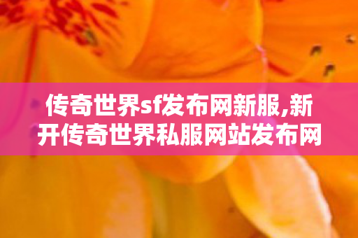 传奇世界sf发布网新服,新开传奇世界私服网站发布网,传世私服网站,新开传奇世界私服网站发布网