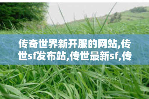 传奇世界新开服的网站,传世sf发布站,传世最新sf,传世sf发布站