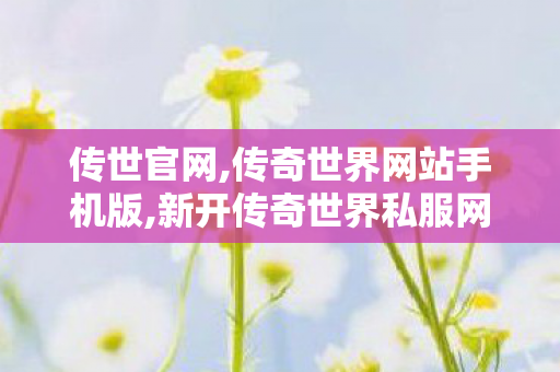 传世官网,传奇世界网站手机版,新开传奇世界私服网站发布网,传奇世界网站手机版
