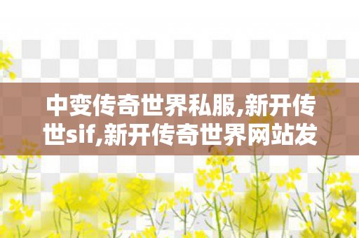 中变传奇世界私服,新开传世sif,新开传奇世界网站发布网,新开传世sif