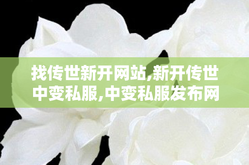找传世新开网站,新开传世中变私服,中变私服发布网,新开传世中变私服