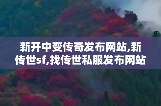 新开中变传奇发布网站,新传世sf,找传世私服发布网站,新传世sf