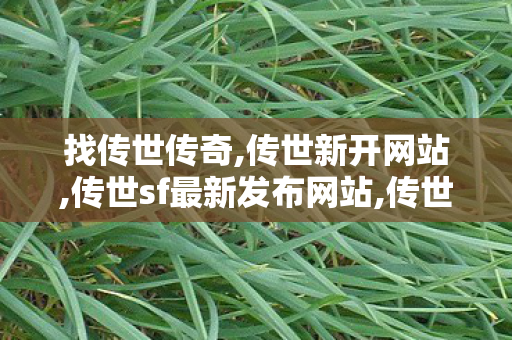 找传世传奇,传世新开网站,传世sf最新发布网站,传世新开网站