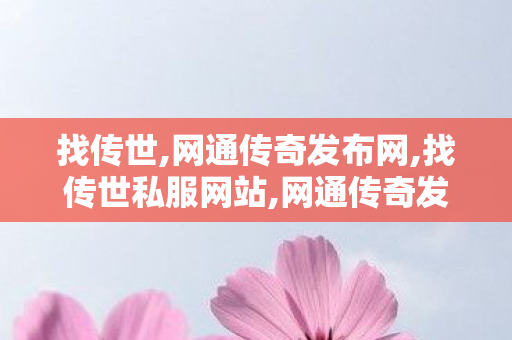 找传世,网通传奇发布网,找传世私服网站,网通传奇发布网