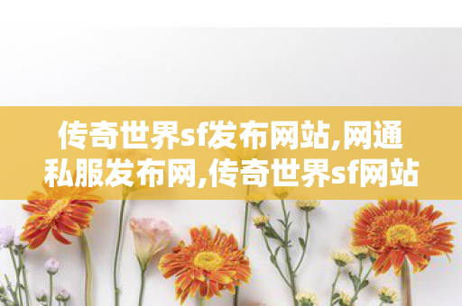 传奇世界sf发布网站,网通私服发布网,传奇世界sf网站发布网,网通私服发布网