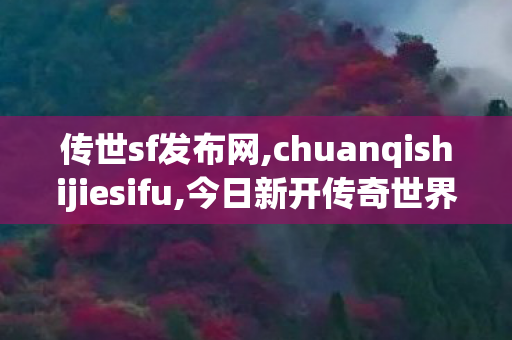 传世sf发布网,chuanqishijiesifu,今日新开传奇世界私服,chuanqishijiesifu