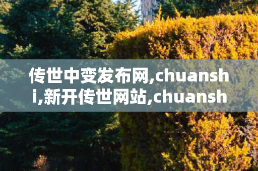 传世中变发布网,chuanshi,新开传世网站,chuanshi