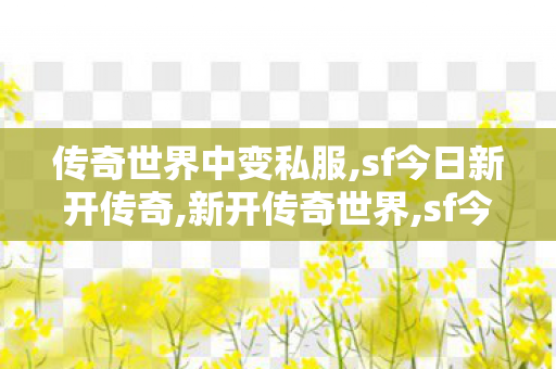 传奇世界中变私服,sf今日新开传奇,新开传奇世界,sf今日新开传奇