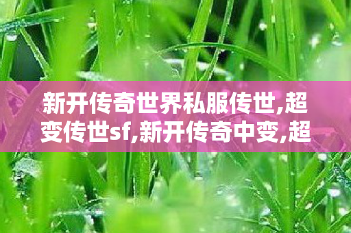 新开传奇世界私服传世,超变传世sf,新开传奇中变,超变传世sf