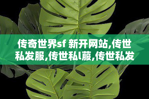传奇世界sf 新开网站,传世私发服,传世私l菔,传世私发服