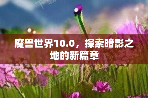 魔兽世界10.0，探索暗影之地的新篇章