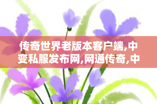 传奇世界老版本客户端,中变私服发布网,网通传奇,中变私服发布网