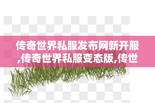 传奇世界私服发布网新开服,传奇世界私服变态版,传世私服版本购买,传奇世界私服变态版