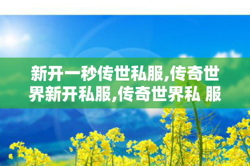 新开一秒传世私服,传奇世界新开私服,传奇世界私 服,传奇世界新开私服