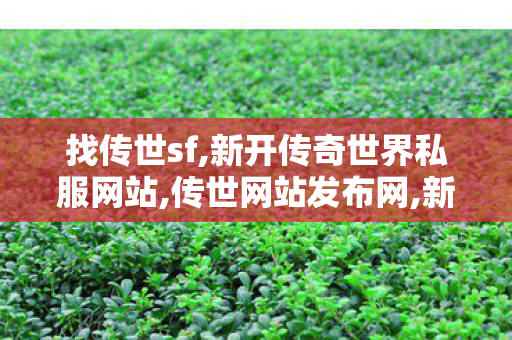 找传世sf,新开传奇世界私服网站,传世网站发布网,新开传奇世界私服网站