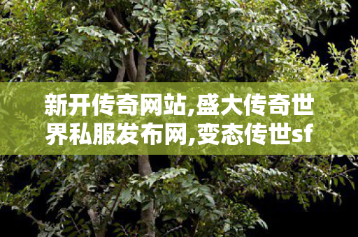 新开传奇网站,盛大传奇世界私服发布网,变态传世sf发布网新服,盛大传奇世界私服发布网