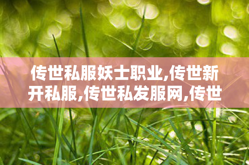 传世私服妖士职业,传世新开私服,传世私发服网,传世新开私服