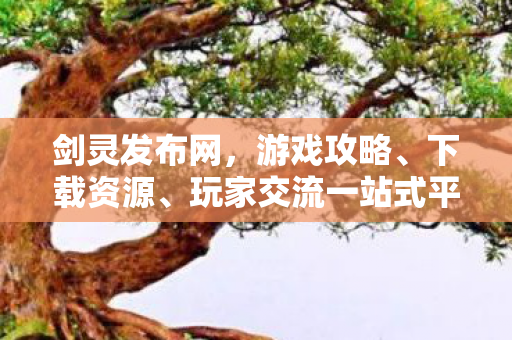 剑灵发布网，游戏攻略、下载资源、玩家交流一站式平台
