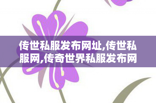 传世私服发布网址,传世私服网,传奇世界私服发布网,传世私服网