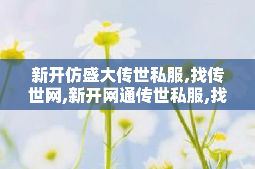 新开仿盛大传世私服,找传世网,新开网通传世私服,找传世网