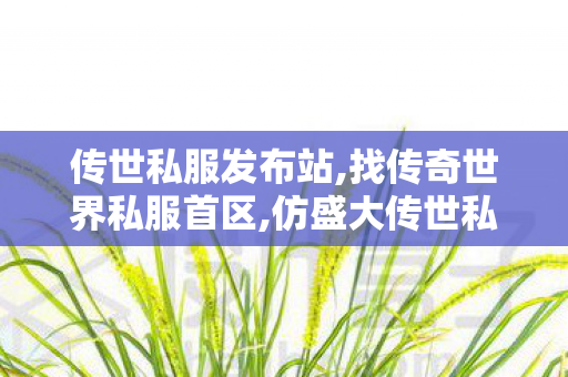 传世私服发布站,找传奇世界私服首区,仿盛大传世私服,找传奇世界私服首区