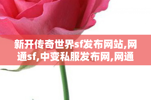 新开传奇世界sf发布网站,网通sf,中变私服发布网,网通sf