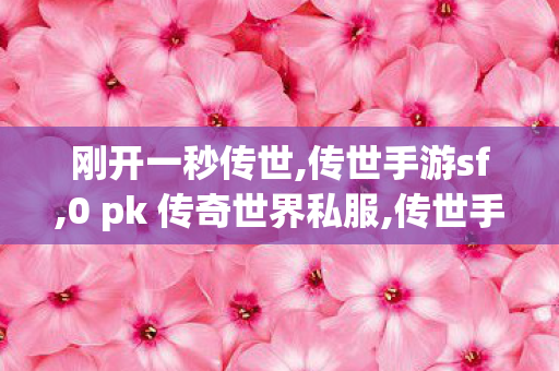 刚开一秒传世,传世手游sf,0 pk 传奇世界私服,传世手游sf